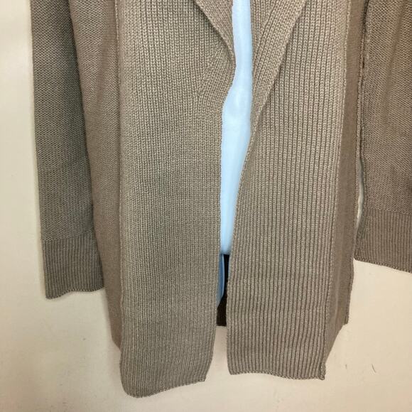 NWT Vince Collared Open Front Sweater Cardigan Alpaca Cashmere Wool Size Small - Picture 4 of 16